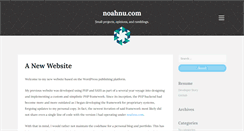 Desktop Screenshot of noahnu.com